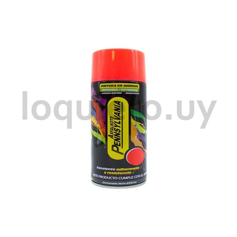 Aerosol rojo fluo 400ml Penns..