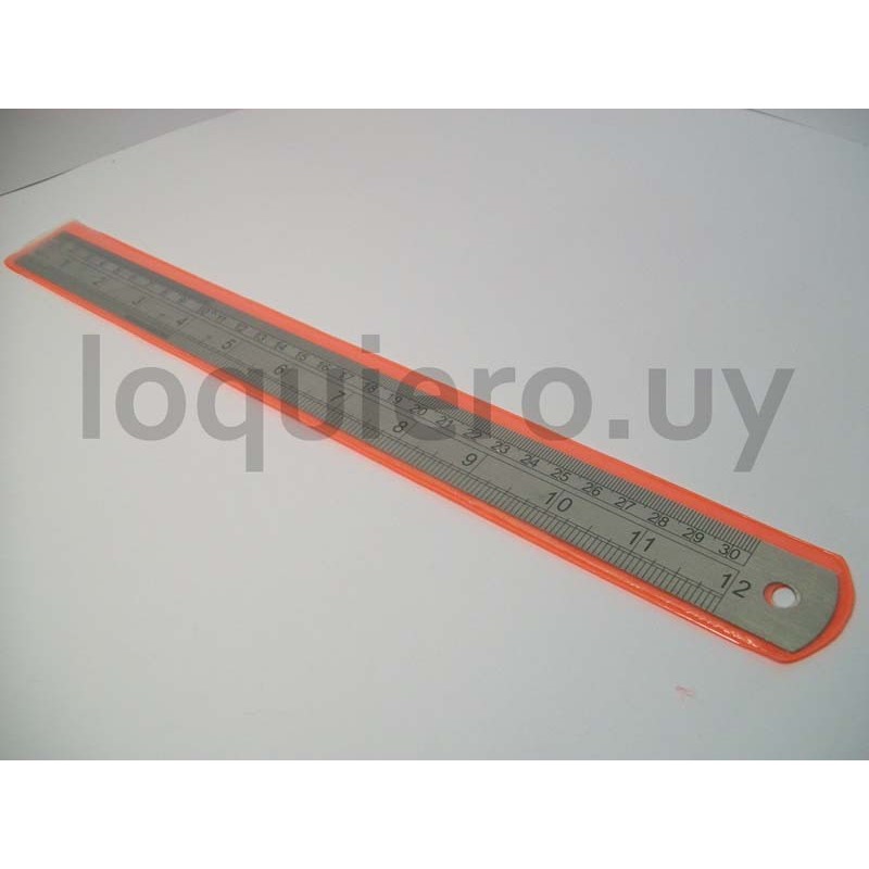 Regla metálica 60cm           .