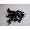 Grapa curva 6mm negra         .