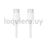 Cable tipo C - tipo C 3.0A    .