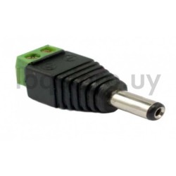 Conector 12V 2.1mm Macho      .