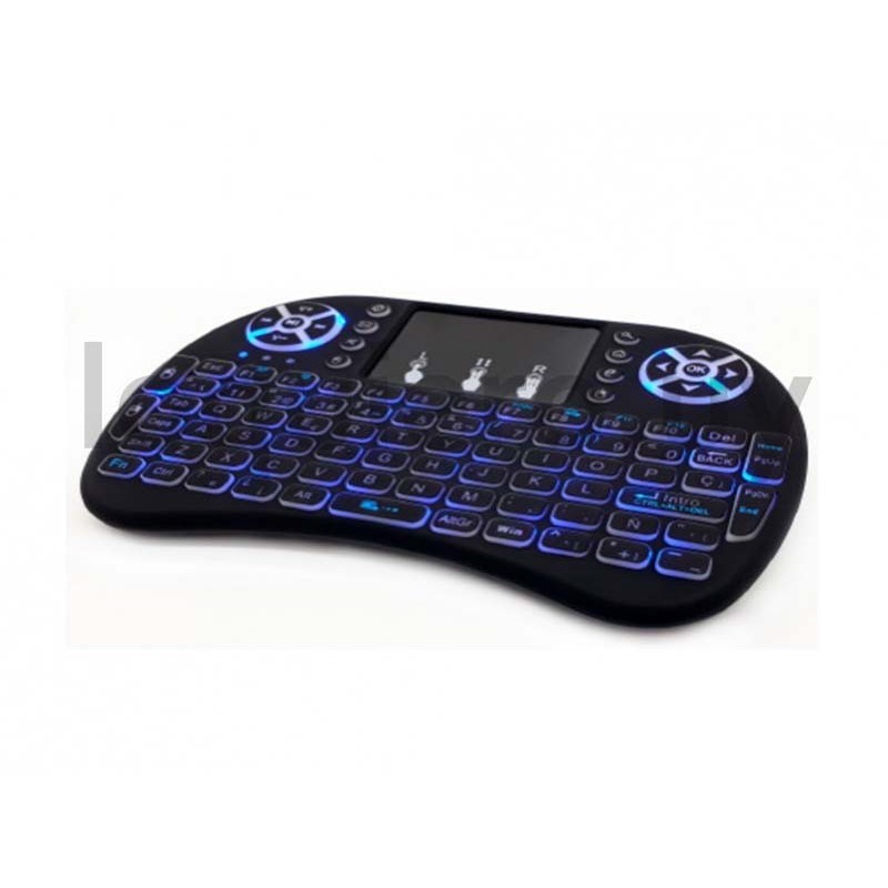 Teclado Wireless con luz smart.