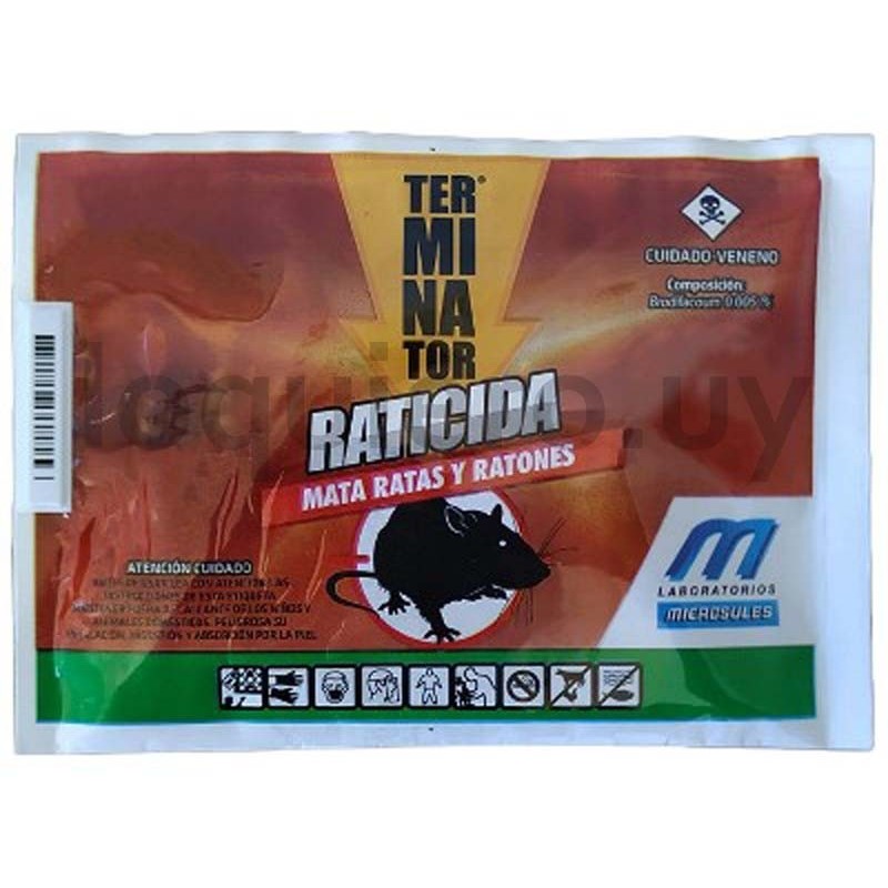 Raticida Terminator 50g       .