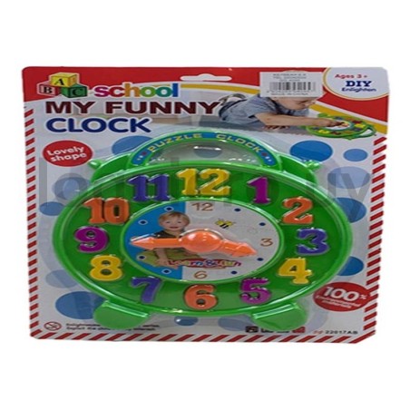 Reloj con encastre juguete    .