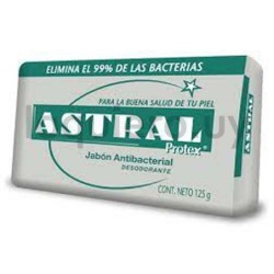 Jabón Astral plata 125G       .