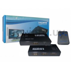 Switch HDMI 3 puertos c/contro.