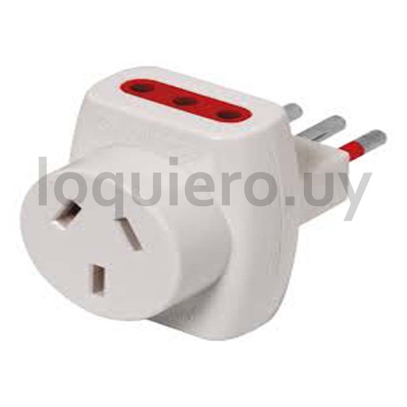 Adaptador nema + 2 (3 línea)  .