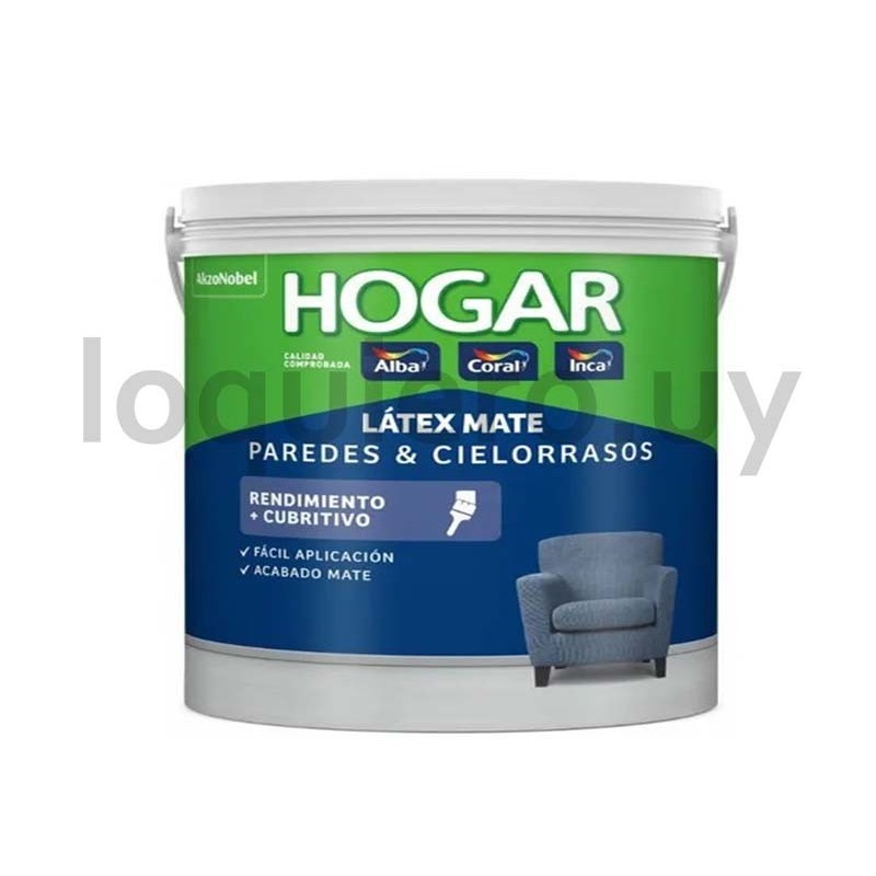 Latex int/ext 18l Hogar Inca  .