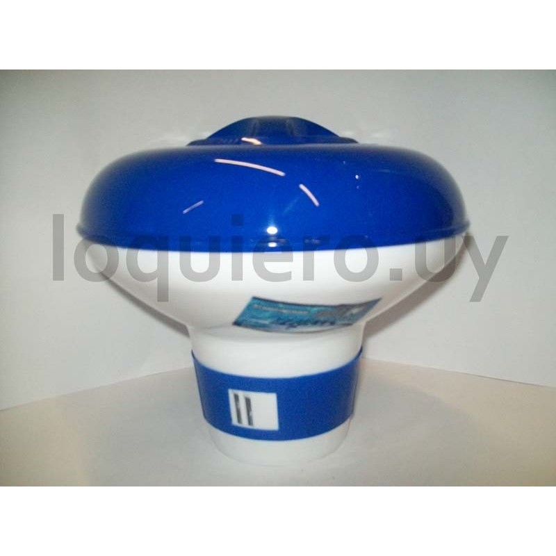 Boya dosificadora para piscina.