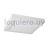 Plafón cuadrado 12w 6500k     .