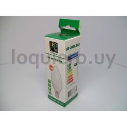 Lámpara led Vela 5W E27 6500K .