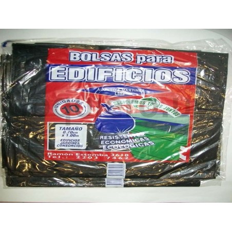 Bolsa Edificios .70m x 1m 10u..