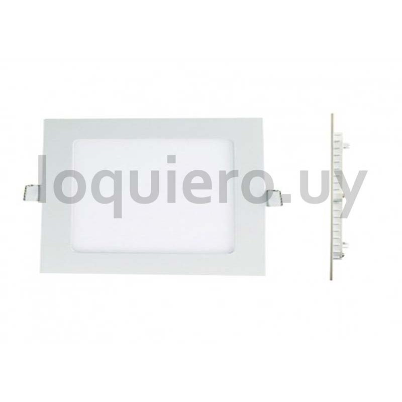 Spot led 3W cuadrado 6500K    .