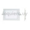 Spot led 3W cuadrado 6500K    .