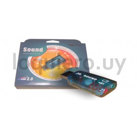 Tarjeta de Sonido USB         .