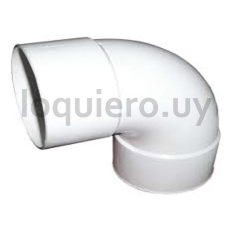 Codo PVC 110mm HH 87 30       .