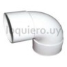 Codo PVC 110mm HH 87 30       .