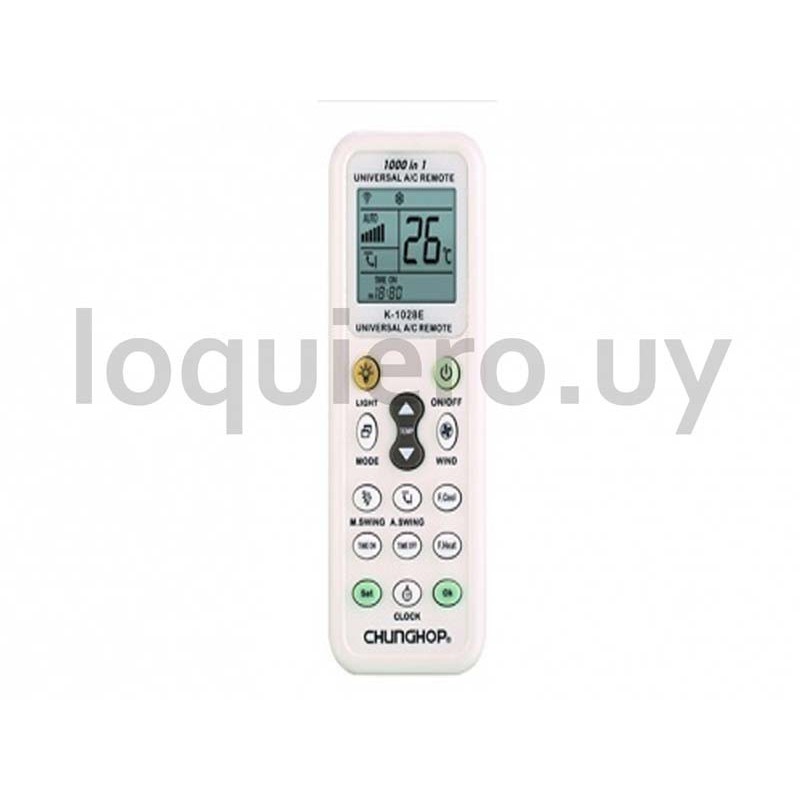Control Remoto Universal Aire .