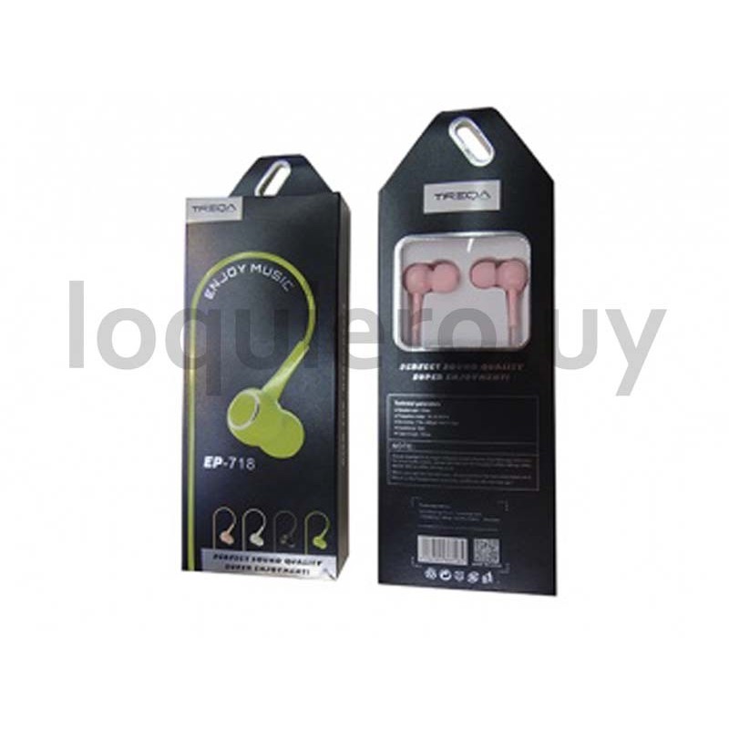 Auricular con cable           .