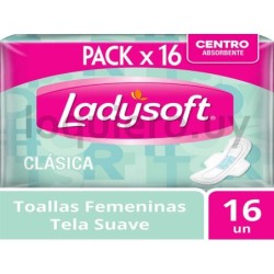 Ladysoft clásica con alas x16u.