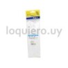 Suncho 3 x 150mm 100u. blanc  .