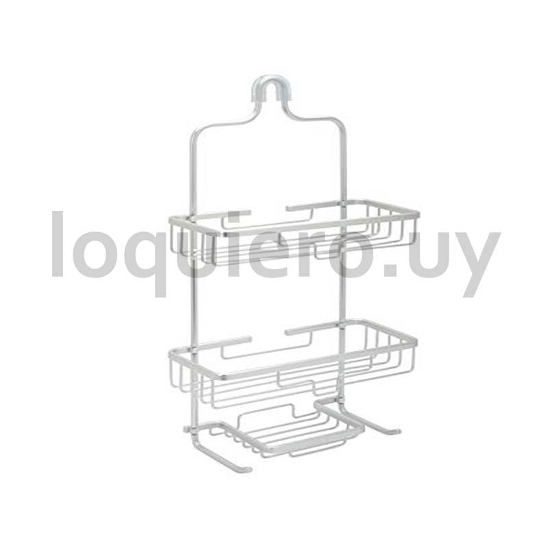 Soporte Baño metal blanco     .