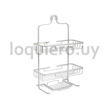 Soporte Baño metal blanco     .