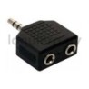 Adaptador Spica 2 x 1 Stereo  .