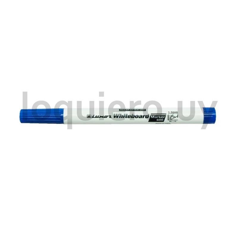 Marcador pizarra azul         .