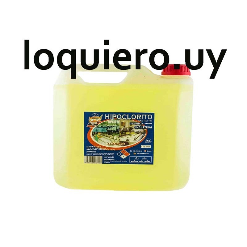 Hipoclorito de sodio 5L       .