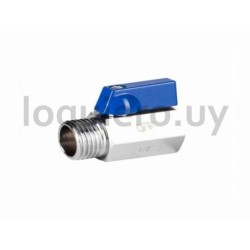 Válvula esférica metal 1/2 MH .