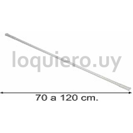 Barrote extensible metal      .