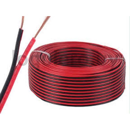 Cable bicolor audio 2x0.50mm  .