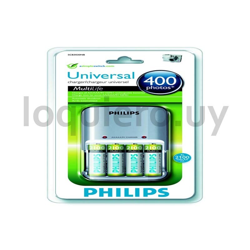 Cargador AA/AAA/9V (2100x4)   .