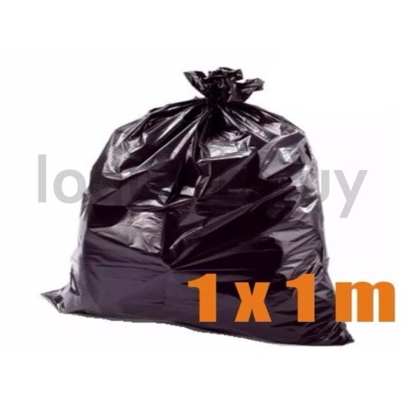 Bolsa Negra 1m x 1m           .