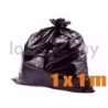 Bolsa Negra 1m x 1m           .