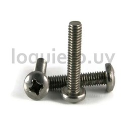 Tornillo rosca fina 5x0.8x20  .