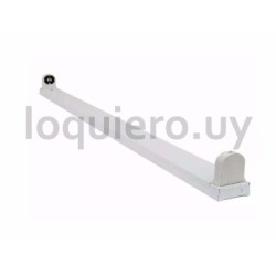 Porta tubo T8 120cm s/conector.