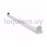 Porta tubo T8 120cm s/conector.