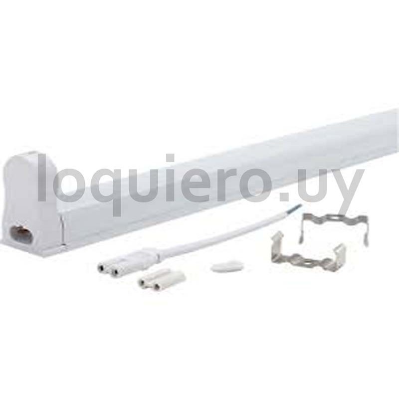 Porta tubo T8 120cm c/conector.