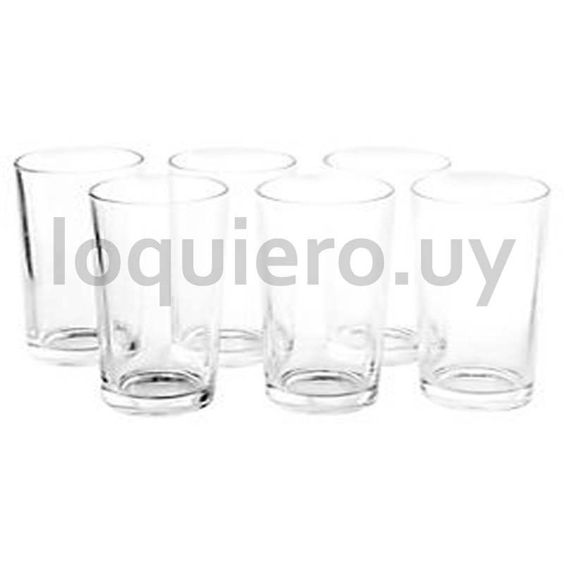 Set 6 vasos agua              .