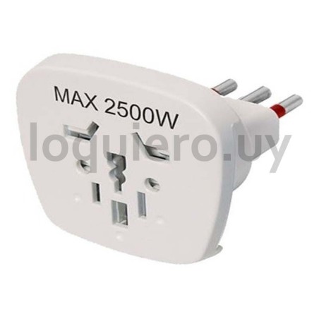Adaptador multiformato 3 línea.