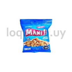 Maní pelado frito 105g Portez..