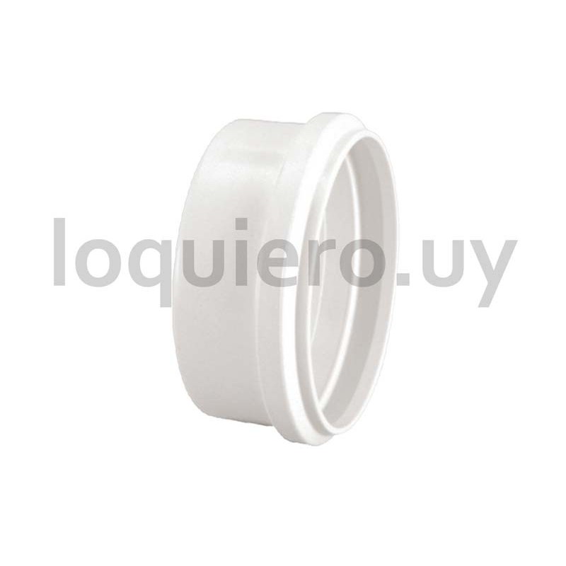 Tapa PVC 100mm                .