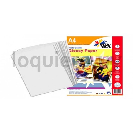 Papel Foto 240gr A4 x 20      .