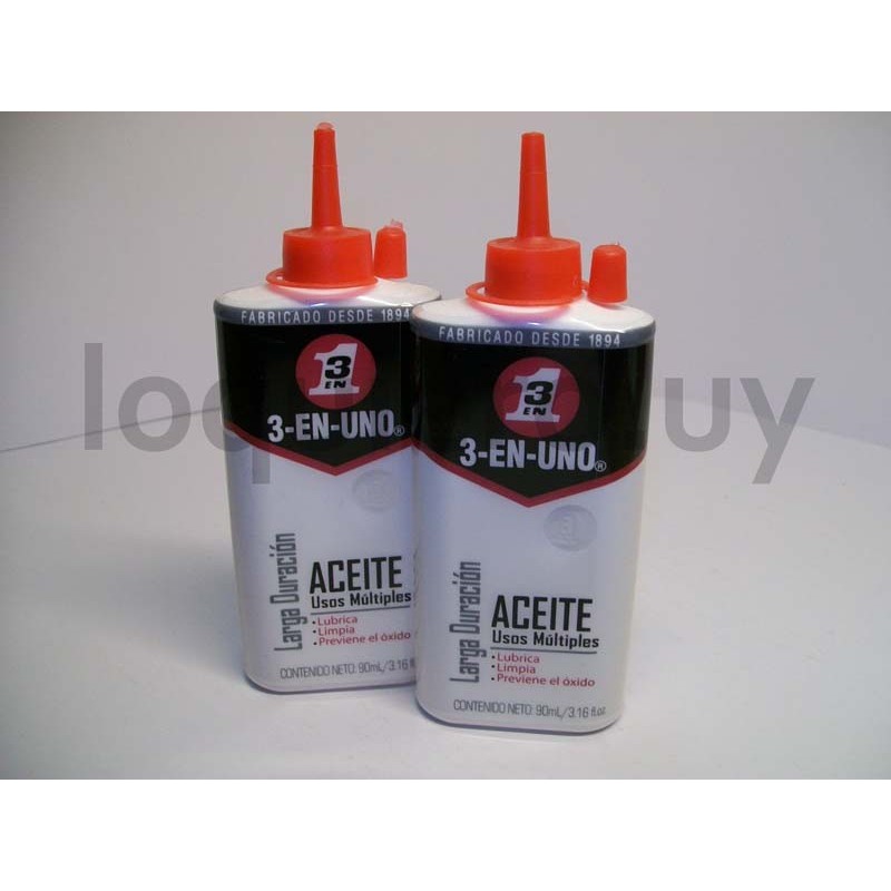 Aceite  3 en 1, 90gr.         .
