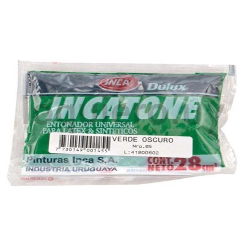 Incatone Verde Oscuro 28cm3   .