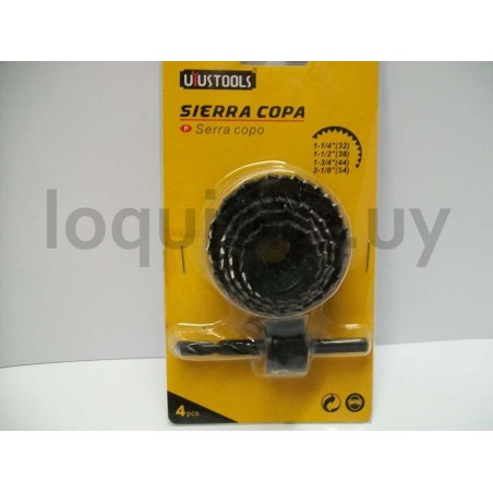 Sierra copa p/madera 6pz 32-54.
