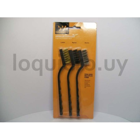 Set cepillos x 3              .