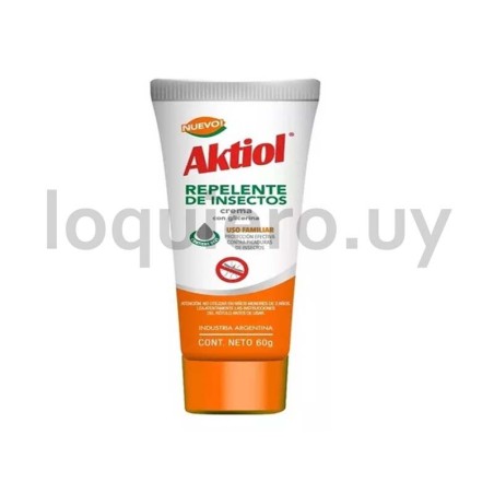 Repelente crema 60g Aktiol    .